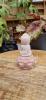 Roze andes opaal buddha op lotus