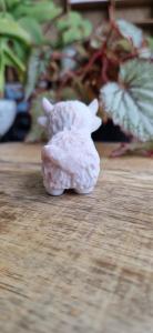 Schotse hooglander roze opaal middel