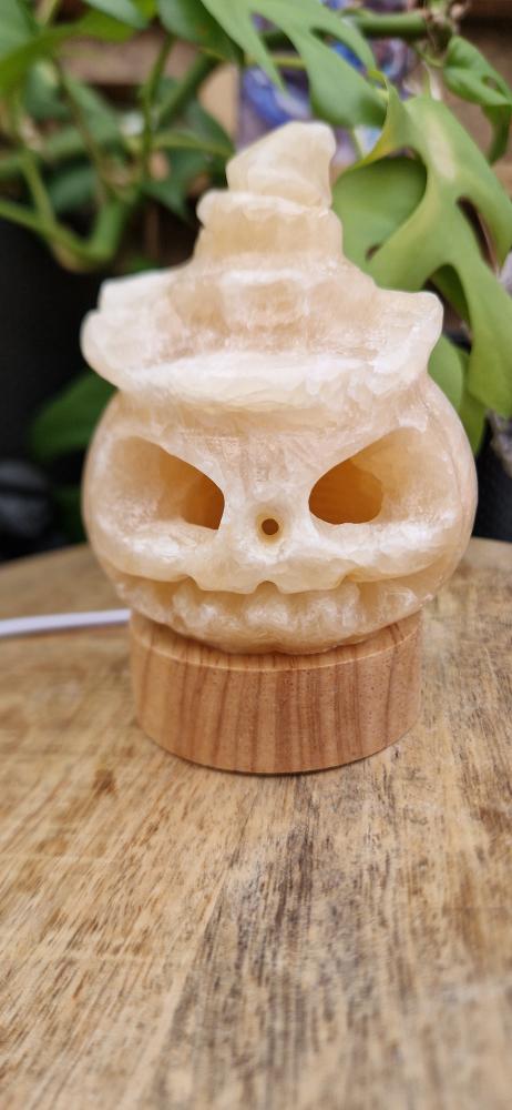 Oranje calciet pompoen