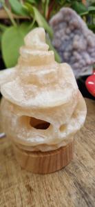 Oranje calciet pompoen