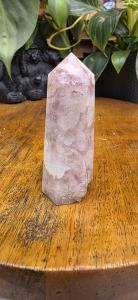 Bloemagaat punt met kwarts 3