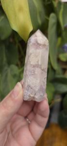 Bloemagaat punt met kwarts 3